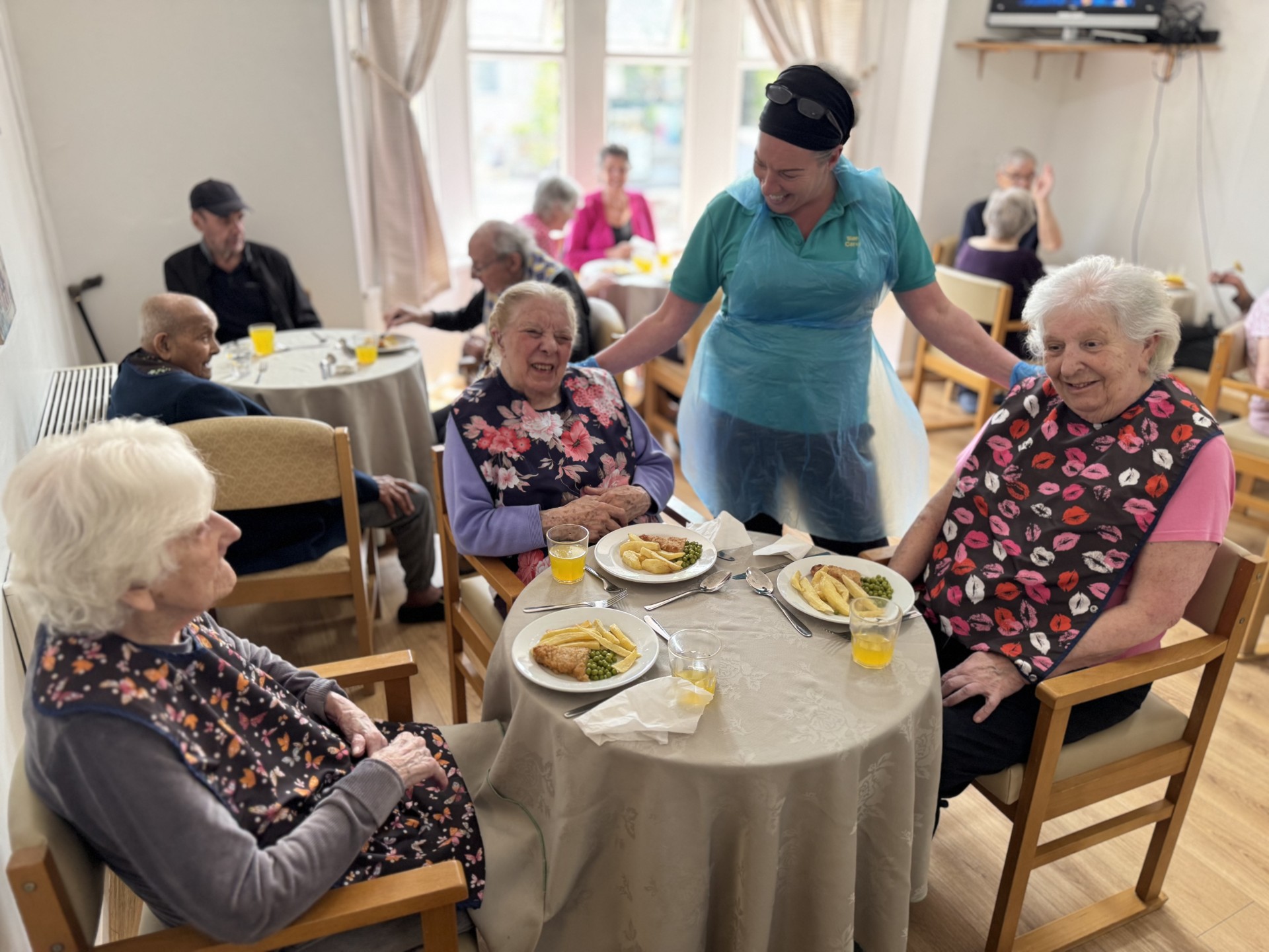 Image of a warm interior space at Belle Vue